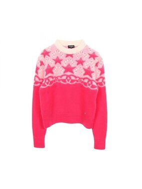 Chanel Sweater CC Logo Star Cashmere Silk